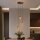 LED Hängelampe 2700-4000K Glas Bronze Champagner Ø40 cm