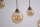 LED Hängelampe dimmbar 2700-4000K Bronze Champagner