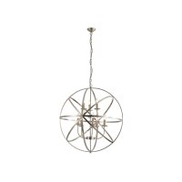 Hängelampe Metall Messing Antik E14 Ø82 cm...