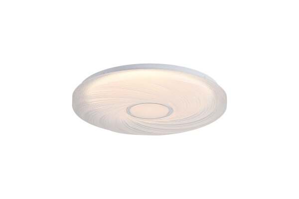 LED Deckenleuchte 3000K Metall Weiß Ø38,5 cm modern
