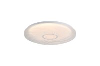 LED Deckenleuchte 3000K Metall Wei&szlig; &Oslash;38,5 cm modern