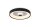 LED Deckenleuchte dimmbar 3000K Metall Schwarz Ø38,5 cm