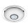 LED Deckenleuchte 4000K Glas Metall Chrom IP44 Ø31 cm