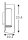 Wandleuchte Aluminium Gold GU10 H:25,4 cm Up Down