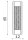 LED Wandlampe 3000K Edelstahl Gold IP44 H:60 cm modern