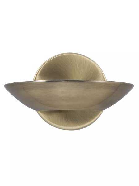 LED Wandleuchte 3000K Glas Metall Messing Antik B:17 cm