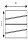 LED Wandlampe 3000K Metall Messing H:12,5 cm 1448 lm