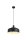 Hängelampe Metall Schwarz Weiß E27 Ø37 cm Loft