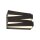 LED Wandlampe 3000K Metall Sandschwarz T:19 cm modern