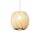 Lampenschirm Bambus Geflecht Beige E14 E27 Ø30 cm Loft