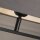Tischlampe Metall Baumwolle Schwarz Grau E27 H:59 cm