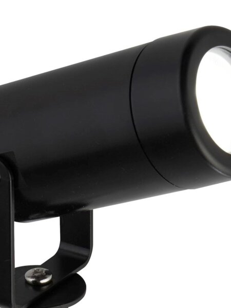 Erdspießstrahler schwenkbar Schwarz GU10 IP54 H:32 cm