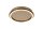 LED Deckenleuchte 3000K Metall Bronze-Braun Ø36 cm rund