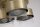 Deckenlampe Glas Metall Messing Antik E27 L:22cm Modern