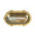 Wandlampe Außen Messing Maritim oval IP64 Haustür