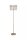 Stehlampe Glas Gold Champagner E27 H:152 cm Fußschalter