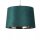 Lampenschirm Samt Smaragdgrün Gold E14 E27 H:20 cm Loft