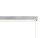 LED Wandlampe 3000K Alu Chrom IP44 90 cm Zugschalter
