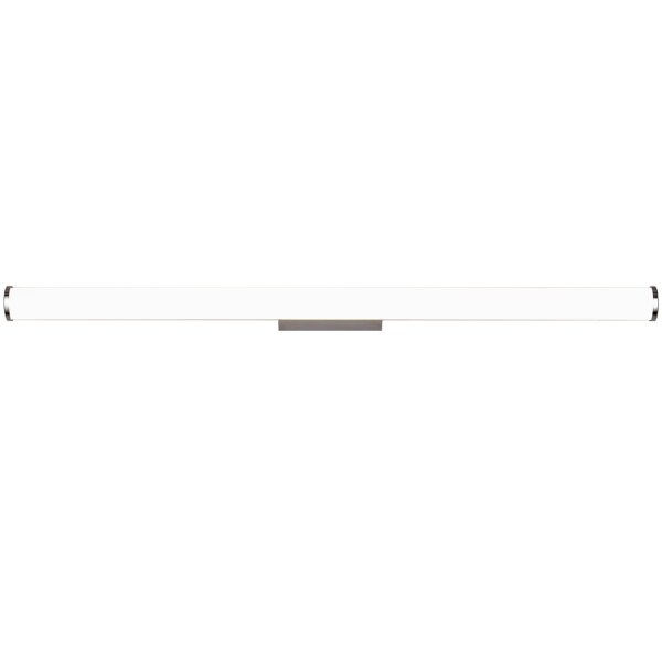 LED Wandleuchte 3000K Metall Chrom IP44 B:90 cm modern