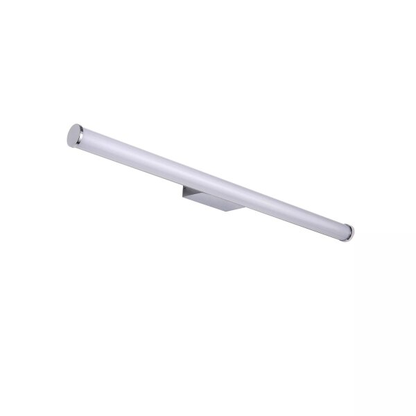 LED Wandleuchte 3000K Metall Chrom IP44 B:90 cm modern