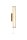LED Wandlampe Zugschalter 3000K Glas Gold IP44 H:43 cm