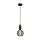 LED Leuchtmittel 2700K Glas Metall Schwarz E27 Ø14 cm