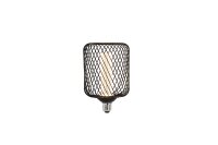 LED Leuchtmittel 2700K Glas Metall Schwarz E27 &Oslash;12,2 cm