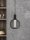 LED Leuchtmittel 4000K Glas Metall Schwarz E27 H:16 cm
