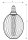 LED Leuchtmittel 4000K Glas Metall Gold E27 H:16 cm