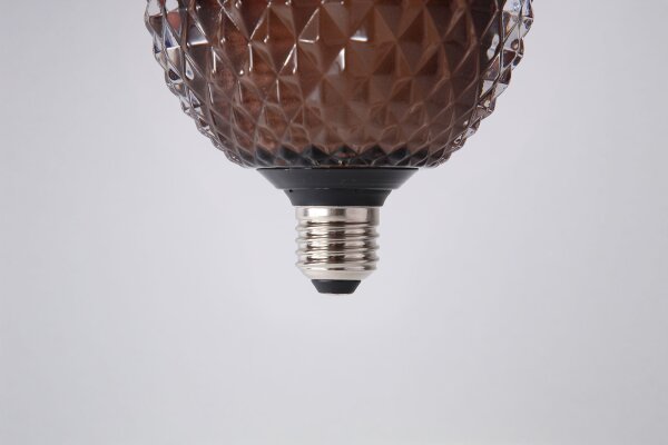 LED Leuchtmittel 2700K Glas Bernstein E27 H:13 cm