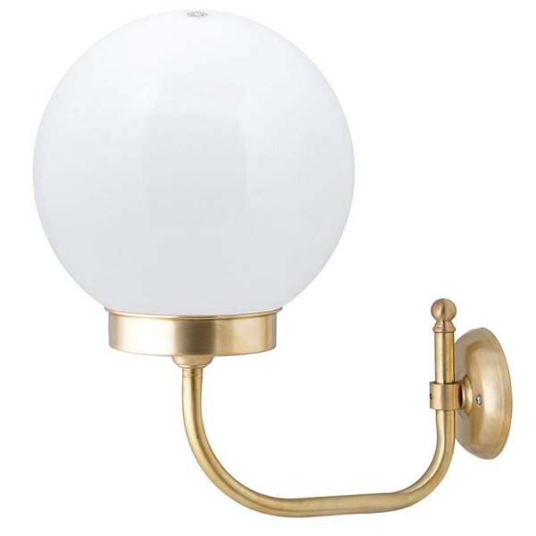 Wandlampe Außen aus Messing IP43 Haustür Hof Balkon