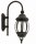 Nostalgische Au&szlig;enlampe Wandleuchte AILEAN Schwarz IP23