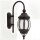 Nostalgische Außenlampe Wandleuchte AILEAN Schwarz IP23