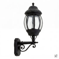 Elegante Außenlampe Schwarz 56 cm regengeschützt