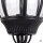 Elegante Außenlampe Schwarz 56 cm regengeschützt