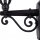 Elegante Außenlampe Schwarz 56 cm regengeschützt