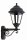 Schwarze Au&szlig;enlampe antik Rustikal IP44 Aluminium