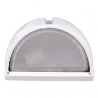 Wandlampe Außen Aluminium IP44 Maritim Weiß...