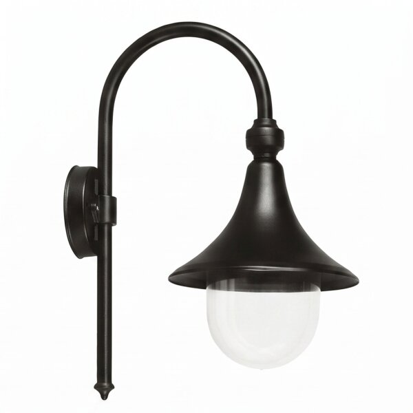 Außen Wandlampe Schwarz Rustikal IP43 E27 CELESTE