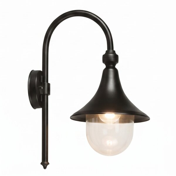 Außen Wandlampe Schwarz Rustikal IP43 E27 CELESTE