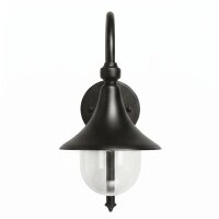 Außen Wandlampe Schwarz Rustikal IP43 E27 CELESTE
