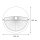 Runde Außenlampe Schwarz Ø26cm IP44 Schwarz Aluminium