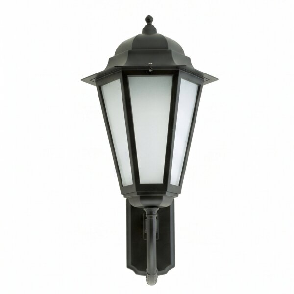 Wandlampe Außen Aluminium H:71cm groß IP43 Rustikal