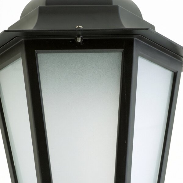 Wandlampe Außen Aluminium H:71cm groß IP43 Rustikal