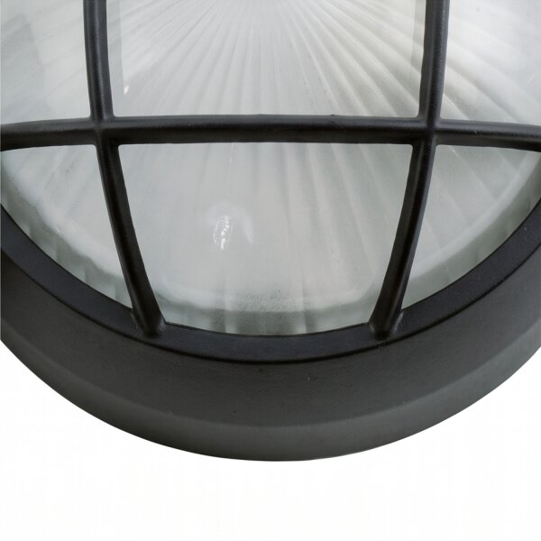 Wandlampe Außen Ø19cm Aluminium IP44 Maritim Bullauge