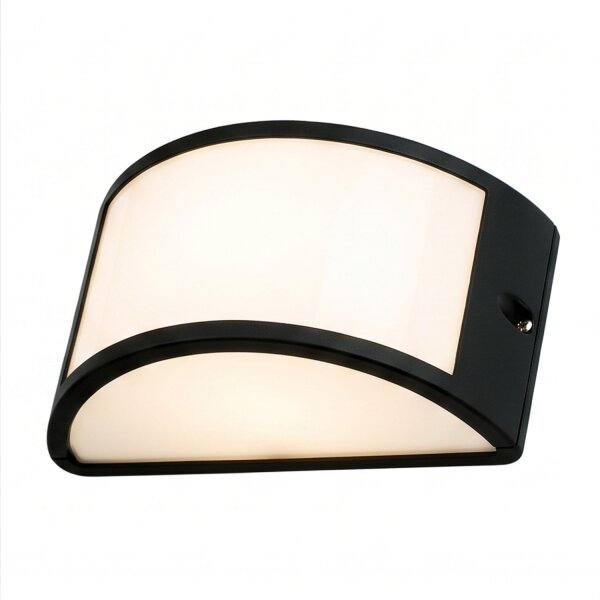 Wandlampe Außen Schwarz Weiß IP44 E27 Aluminium Outdoor