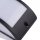 Wandlampe Außen Schwarz Weiß IP44 E27 Aluminium Outdoor
