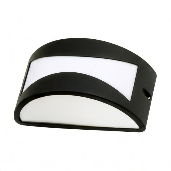Wandlampe Außen Schwarz Weiß IP44 vielseitig E27