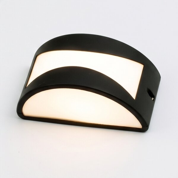 Wandlampe Außen Schwarz Weiß IP44 vielseitig E27
