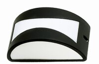 Wandlampe Außen Schwarz Weiß IP44 vielseitig E27